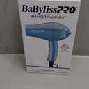 Nano Titanium Travel Hair Dryer, 1000 Watt Professional Blow Dryer with Concentrator Nozzle, Foldable Handle, Dual Voltage