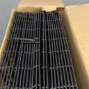25 Pack Garden Animal Barrier Fence, 17in(H) x27ft(L) No Dig Decorative Fences, 1.5in Spike Spacing Rustproof Metal Garden Fence Border for Dogs Rabbits, Bottom Blocker for Outdoor Yard Patio