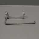 Paper Towel Hanger Holder Stainless Steel Kitchen Roll Paper Towel Holder Tissue Hanger Organizer Rack for Kitchen Under Cabinet Over Door (Paper Towel Holder)