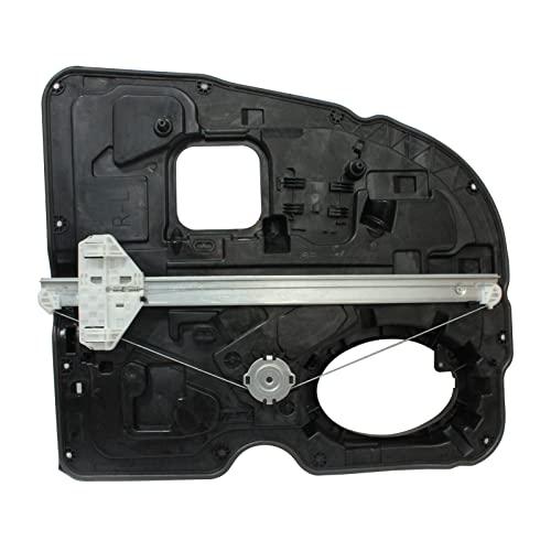 LOSTAR Rear Right Passenger Window Regulator Compatible with 2009-2020 Ram 68045170AC