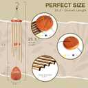 Friendship Gifts for Women. Wind Chimes for Bestie. Best Friends Birthday Gifts for Women. Outdoor WindChimes for Friendship with Catcher-Printed with Birthday Cake