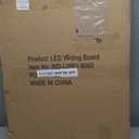 Voilamart LED Message Writing Board, 32" x 24" Flashing Illuminated Erasable LED Message Chalkboard Neon Effect Menu Sign Board with Remote Control, 8 Colors Chalk Markers