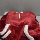 Giggling Getup Wearable Blanket Hoodie for Women Men Gifts for Women Mom Wife Sherpa Fleece Long Hooded Blanket Sweatshirt Cozy Sherpa Wearable Throw with Pocket & Sleeves for Adult Standard Burgundy