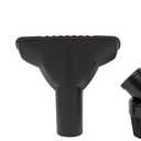 Pack of 1 Shop-Vac 9064300 1.25 Inch Diameter Cleaning Kit, Includes Round Brush, Crevice Tool, and Gulper Nozzle, Black, Ideal for Upholstery, Blinds, and Car Interiors 