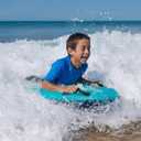 Inflatable Boogy Boards for Beach Travel Toys, 30 Cavas Slip Slide Water Park Body Surfing Board with Handles, Summer Fun Water Pool Game Toys for Kids 4,8,12 Ages