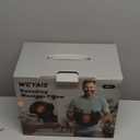 Neck Massager Pillow, Neck and Shoulder Relaxer with Heat, 3 Modes and Strengths, Neck Massager for Pain Relief Deep Tissue, Remote Control, Gift for Women Men Parents Christmas,Black