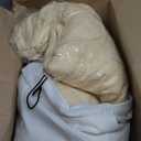 6 Panels Ivory Ceiling Drapes for Wedding, 5ftx40ft Cheesecloth Sheer Fabric Curtain Arch Draping, Romantic Decorations for Party Ceremony Stage