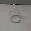 Garneck Creative Round Cocktail Glass Base 10.4x10.4x9.5CM High Borosilicate Glass for Home Bars and Parties Unique Design for Chilling Drinks