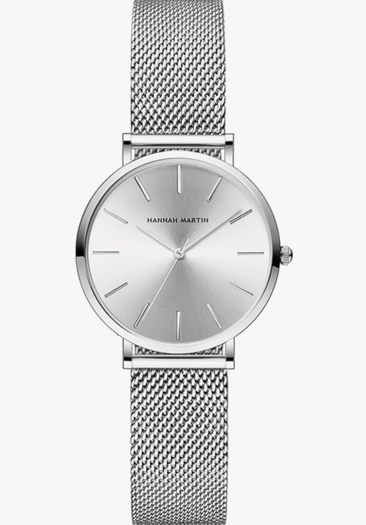 Gold Watches for Women Classic Round Dial Analog Quartz Wristwatch Waterproof Stainless Steel Bracelet Watch