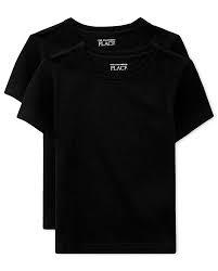 Place T-Shirt 4T Black 2 Pack