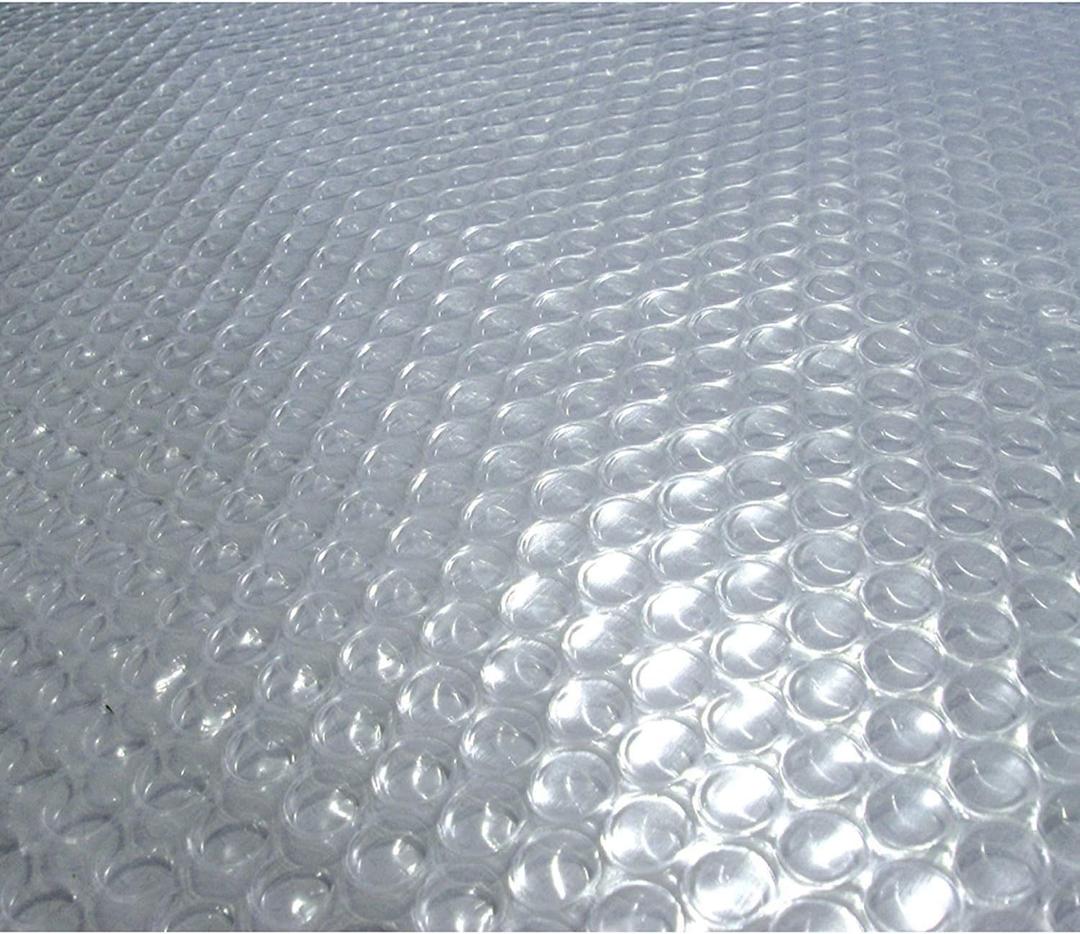 Blue Wave NS498 12-mil Solar Blanket for Oval Above-Ground Pools, 16-ft x 32-ft, Clear