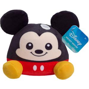 Disney Classics Mickey Mouse Small Weighted Plush, 5-inch Stuffed Animal, Kids Toys for Ages 3 Up by Just Play