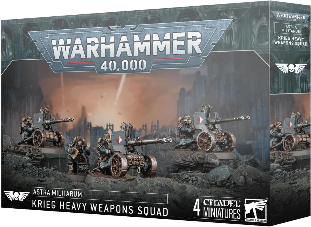 Warhammer 40,000: Astra Militarum - Krieg Heavy Weapons Squad
