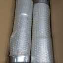 2 Pack 2-3/8" OD Metal Post Extender, 6" Fence Post Extension Height, Hot-dip Galvanized Steel, Includes Screws and Caps