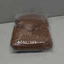 MIULEE Set of 2 Waffle Bathroom Rugs, Fall Boho Bath Rugs Non Slip Washable, Super Absorbent Bath Mats, Ultra Soft Rubber Backed Shower Mats for Bathroom Floor, Tub and Shower, Terracotta, 17x24 Inch