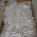 Zomiboo 12 Pcs Clear Glass Christmas Ball Ornaments Set 3.15" Hanging Shatterproof Glass Bulbs for Christmas Tree Baubles Bulk for Holiday Xmas Tree Decorations Gifts