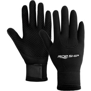 Neoprene Gloves Scuba Diving Gloves Wetsuit Dive Gloves for Men Women Kids, 3MM 5MM Flexible Anti Slip Thermal Five Finger Surfing Glove for Spearfishing Paddling Kayaking Swimming (Medium)