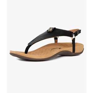 Athlefit Women's Comfortable Orthopedic Sandals Thong Dressy T-Strap Orthotic Casual Summer Arch Support Sandals Size 8.5