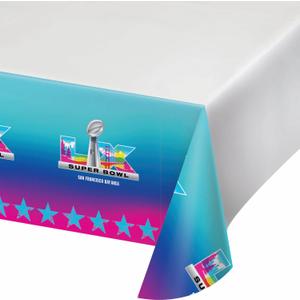 Superbowl LX Plastic Table Cover