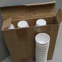 Lorcn 40 Pcs 3 Inch Terracotta White Ceramic for DIY Face Succulent Plants in Pots Plant Cactus Nursery Pots