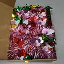 52ft St Patricks Day Decorations Irish Tinsel Garland Red Pink Heart Gold Green Shamrock Tinsel Garland for Home Indoor Outdoor Wedding Hanging Valentines Irish Holiday Party Decor