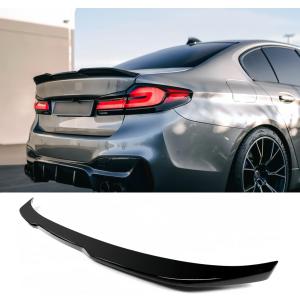 Rear Trunk Spoiler Compatible with BMW G30 5 Series & F90 M5 20172023, Duckbill High Kick Wing Lip Fits 530i 530e 540i 540d M550i M5 (Glossy Black)