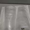 AUFXKOO 20oz Glass Tumblers with Lids and Straws,2PCS Glass Cups with Lids and Straws,Iced Coffee Cups with Lid, Ideal for Juice, Smoothies,Whiskey Cocktail Beer