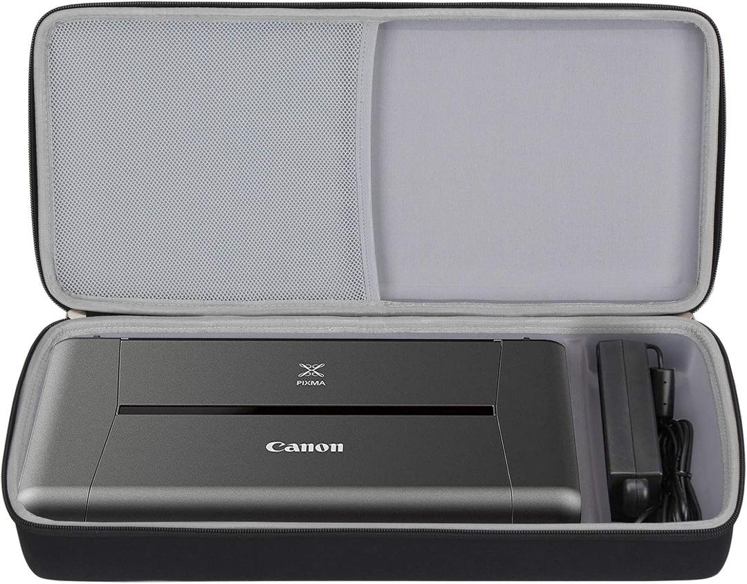 Aproca Hard Storage Carrying Travel Case, for Canon PIXMA TR150 / iP110 Wireless Mobile Printer (Black)