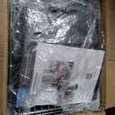 SUNLY Large Dish Drying Rack, Expandable Dish Racks for Kitchen Counter, Space Saving 304 Stainless Steel Drying Rack Kitchen, Extra Large Drainer with Multifunctional Flip Up Pegs, Gray