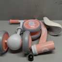 Colorful Lighting Baby Balance Bike Toys for 1 Year Old Girl Gifts, 10-36 Month Toddler Balance Bike, No Pedal 4 Silence Wheels & Soft Seat Pre-School First Riding on Toys, 1st Birthday Gifts (Pink)