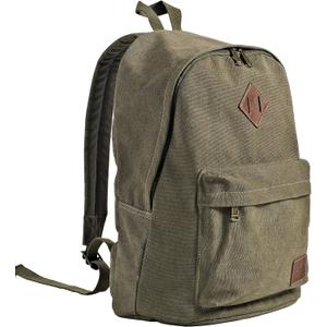 Durable Canvas College Rucksack Laptop Excursion Backpack Travel Notebook School Backpack Bookbag For Men Women Military Green Factory Directly (28 Liters)
