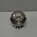 Sugar Bowl with Roll Top Stainless Steel Spherical Candies Bowl with 4.3 Inch Sugar Tong Stainless Sugar Clip for Kitchen Coffee Bar Beverage Household