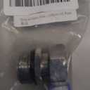 Garden Outdoor Hose Swivel Adapter, 3/4 GHT Male and Female, Water Pipe Connectors with Washer