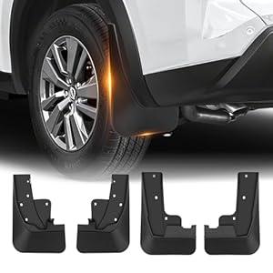 Sunsdrew 2025 Upgraded Mud Flaps for 2022-2025 Nissan Pathfinder, All Weather Guard Splash PathfinderGuards Mudguards, No-Drill 4PCS Pathfinder Fender Flares Accessories