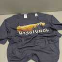 Rossignol, LA Vintage Evergreen Sunset Eighties Retro TShirt,  Heather Blue, M