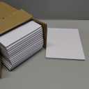 Paper Junkie 15 Pack 8.5x11 inch White Blank Hardcover Books for Kids to Write Stories, Unlined Scrapbook and Journal - 18 Sheets Each
