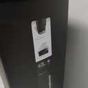 simplehuman 40 Liter / 10.6 Gallon Slim Kitchen Step Trash Can With Secure Slide Lock, Black Plastic