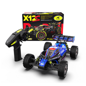 RLAARLO X12S 1/12 RC Car Brushless 4WD RC Buggy 90KM/H High Speed Off-Road Remote Control 2200Mah Battery