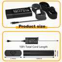 New Slim 65W Power Cord Adapter Compatible with HP Laptop Charger USB C Computer Replacement, Envy x360/Elitebook x360/Spectre x360/Elite x2/Pavilion/Zbook/ProBook, Fast Type C Chromebook Charging