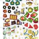 Brain Games - Sticker by Number: Christmas (24 Images to Sticker - Watercolor Tree Cover): Includes 2 Foil Sticker Sheets to Complete Each Image!