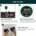 Soil Moisture Meter3-in-1 Illumination DetectionpH ValueHumidity Multifunctional Soil ph TesterGreat for Garden, Lawn, Farm, Indoor & Outdoor UseSoil Test kitNo Battery Required