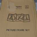 upsimples 16x20 Picture Frame White 3 Pack, Scratch-Proof Poster Frames 16 x 20 for Photo Gallery - Slide-In Strips, Horizontal or Vertical Wall Mounting (16x20, White)