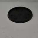 14 Inch Plant Saucer, Plastic Plant Trays for Pots, Plant Saucers for Indoors Round, Planter Tray for Plants (14", Black)