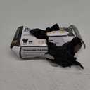 Black Vinyl Gloves, Food Grade Gloves Disposable Latex Free & Powder Free, Guantes for Cleaning Cooking Food Prep (200 Pcs, Large)