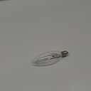 Seentech 12 Pack 60W 120V E12 Base B10 CTC Incandescent Light Bulbs, Transparent Candle Light Bulbs Perfect for Chandeliers, Ceiling Fan Lights, Pendants, Fireplace, Dimmable, Warm White 2700K