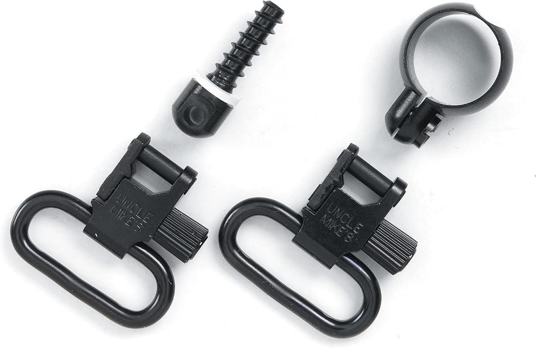 Uncle Mike's Swivels QD 115 CF 1" Black
