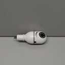 WESECUU Light Bulb Security Camera -5G& 2.4GHz WiFi 2K Security Cameras Wireless Outdoor Motion Detection and Alarm,Two-Way Talk,Color Night Vision,Human Detection, Bulb Camera Compatible with Alexa (2K/1-Pack, White)