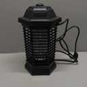 GOOTOP Bug Zapper Outdoor, Mosquito Zapper, Electric Fly Zapper, Mosquito Killer, Fly Traps, 3 Prong Plug, Flying Insects Zapper Indoor Outdoor 90-130V, 4200V, ABS Plastic Outer (Black)