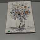 Hardy Gallery Floral Canvas Wall Art Prints: Abstract Blossom Flower Bouquet in Glass Bottle Picture Print on Canvas Small Size for Dining Room (12'' x 16'' x 2 Panels)