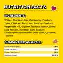 Temptations Creamy Puree Squeezable Lickable Wet Cat Treats with Tuna, 0.42 oz. Tubes, 4 Count, Pack of 11 (44 Total)